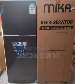 Mika 202litres No Frost Double Door Refrigerator