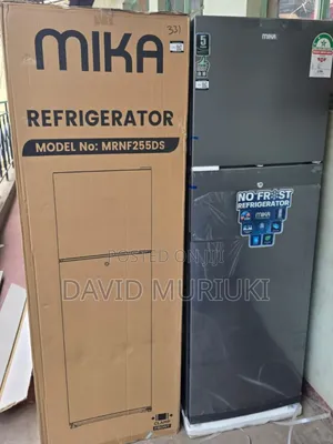 Mika 255 Litres Mrnf255lsd,No Frost Double Door Refrigerator