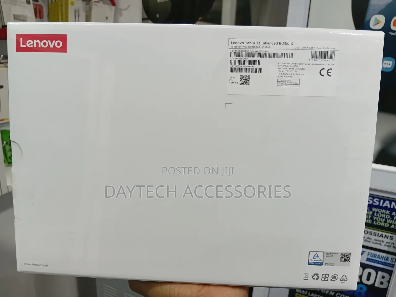 New Lenovo Tab K11 128 GB Black
