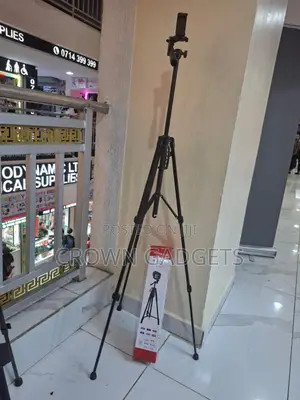 3366 Adjustable Camera Tripod With Mobile Phone Holder