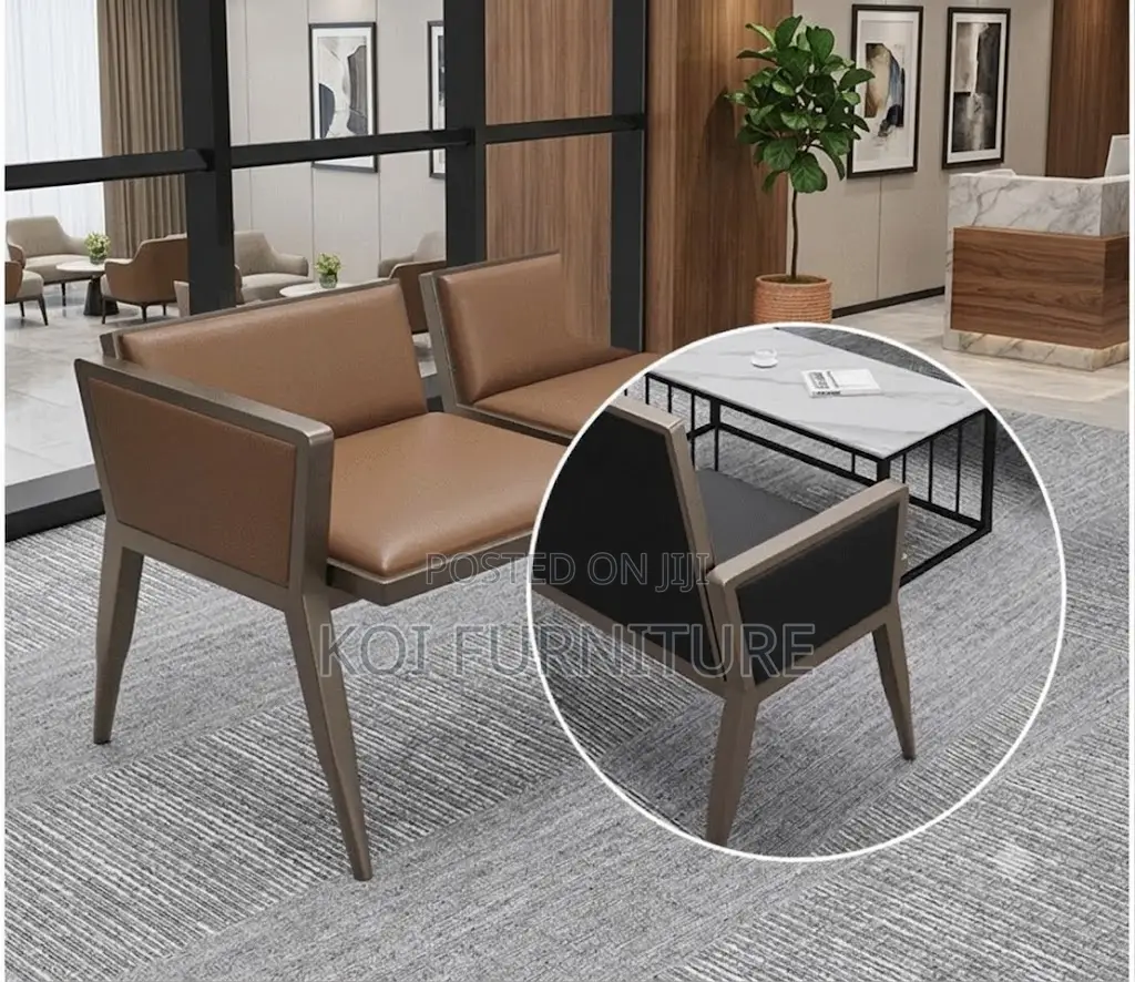 Office Bench; Three Seaters Reception Office Bench