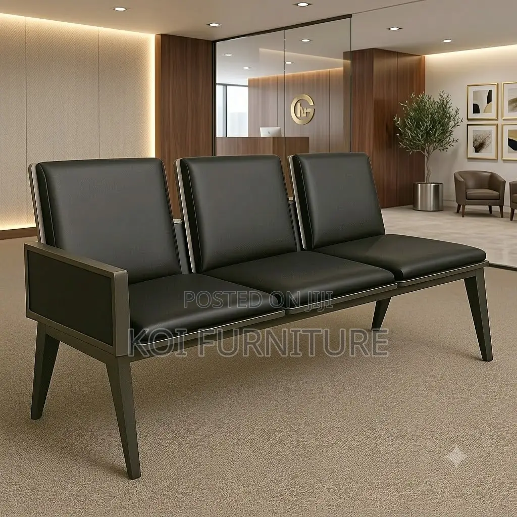 Office Bench; Three Seaters Reception Office Bench