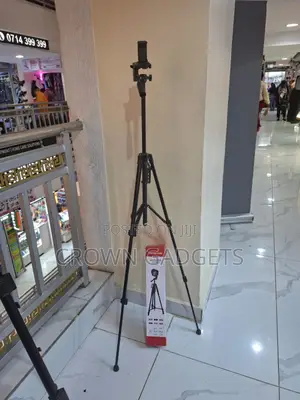 3366 Foldable Camera Tripod With 3-Way Pan Head