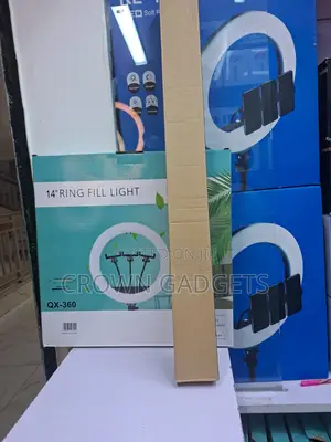 Qx-360 Professional Ring Light Kit for Live Streaming