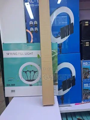 Qx-360 Led Ring Light With Phone Holder for Content Creation