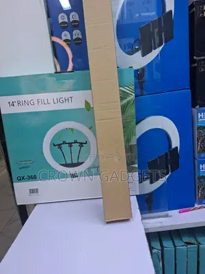 Qx-360 Led Ring Light Kit for Content Creators and Vloggers