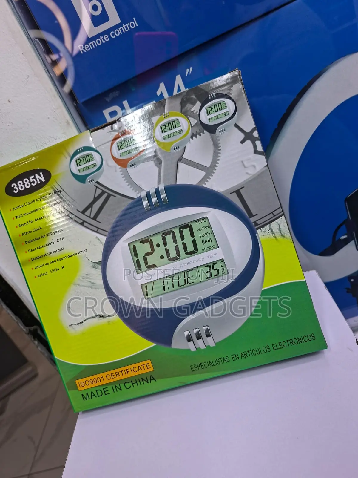 Kadio 3885n Desktop Digital Clock With Alarm Function