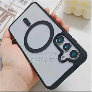 Luxury Matte Acrylic Case for Samsung S24 Ultra Plus Magnetic for Mags