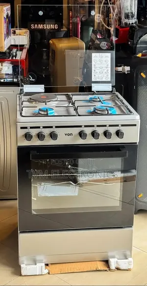 Von 60x60 3+1 Flame Failure Rottessarie Electric Oven With Turbo Fan