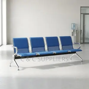 4-Link Padded Waiting Bench.