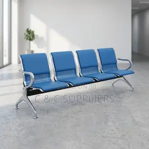 4-Link Padded Waiting Bench.
