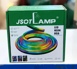 RGB Led Neon Strip Lights With Remote, App Music Sync