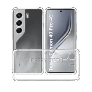 Tecno Camon 40 Pro 4g Clear Tpu Four Corners Military-Grade Protection