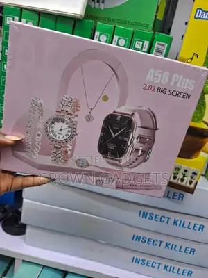 A58 Plus 2.02 Inch Bluetooth Smartwatch Luxury Gift Box