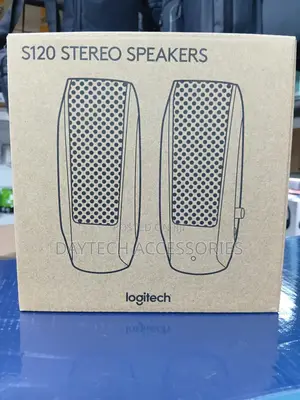 Logitech S120 2.0 Stereo Speakers, Black