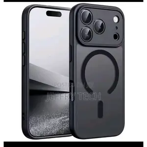 Translucent Frosted Matte Magnetic Phone Case for iPhone 16 Pro Case F