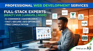 Professional Web Development | React, Vue, Laravel, Node, Django
