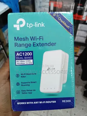 This Is a Tp-Link Re300 Ac1200 Mesh Wi-Fi Range Extender