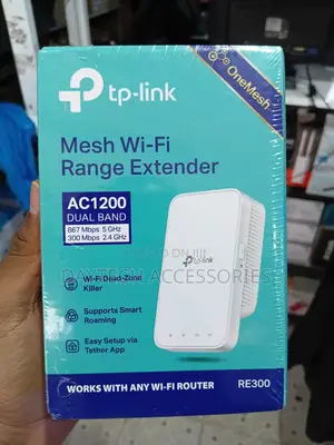 This Is a Tp-Link Re300 Ac1200 Mesh Wi-Fi Range Extender