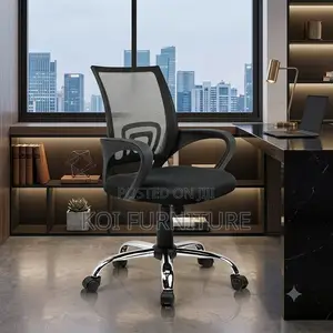 Office Chairs; Cators Mid Back Mesh Office Chairs