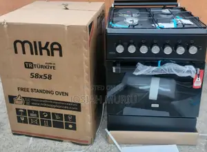 Mika 58*58cm 3+1 Electric Hotplate With Oven Standing Cooker