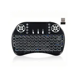 Wireless Mini Keyboard With Backlit, Remote Control and Touchpad