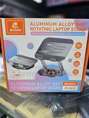 Long-Lasting Jeqang Jp-H632 Heavy Duty 360° Laptop Stand