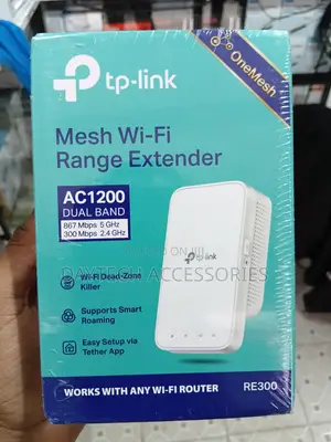 Tp-Link Re300 Ac1200 Mesh Wi-Fi Range Extender/Wifi Booster.
