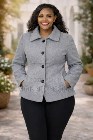 Women Comfort Warm Short Trenchcoat