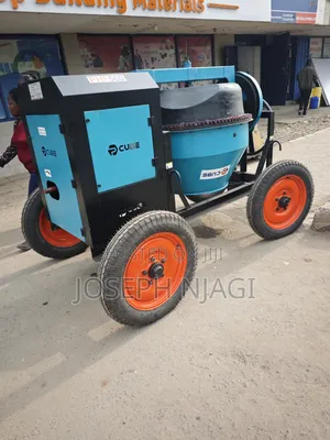 Cube Site Concrete Mixer