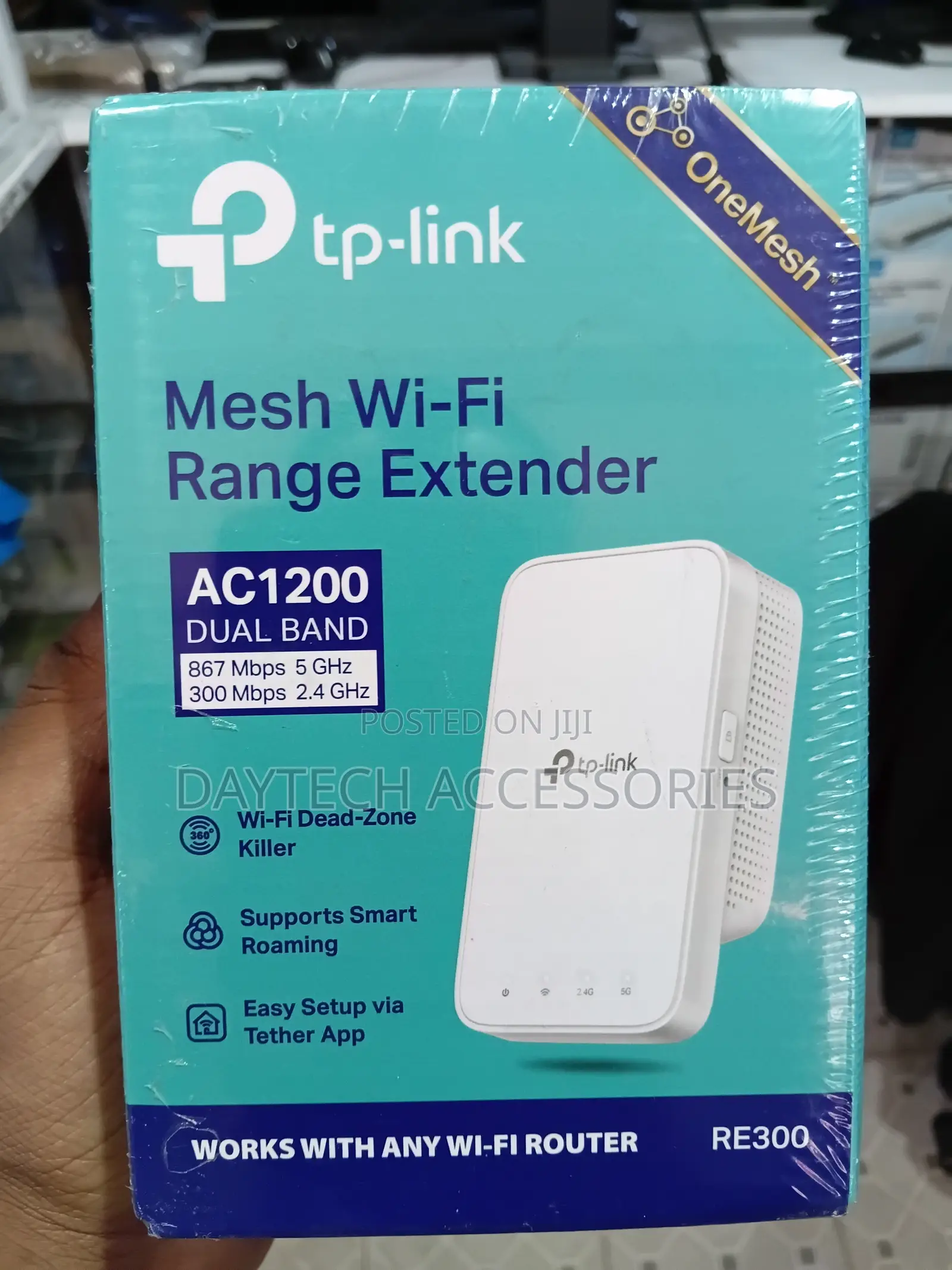 Tp-Link Ac1200 Wifi Extender (Re300) - White