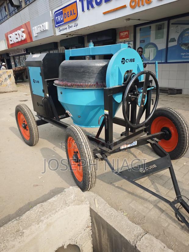 Cube Site Concrete Mixer - thumbnail 3