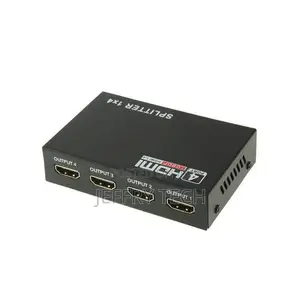 Mini Hd 1080p 1 X 4 Hdmi V1.4 Splitter for HDTV / STB/ DVD - Black
