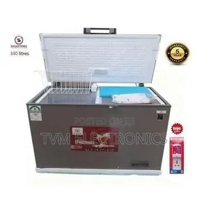 Smart Pro SCF-400g Chest Freezer 340l - Energy Saving, Lockable