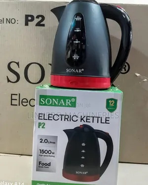 2 Litres 1500 Watts Sonar Electric Kettle