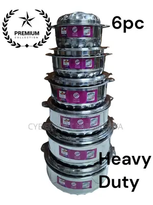 Premium Collection 6pc Heavy Duty Hot Pot Set