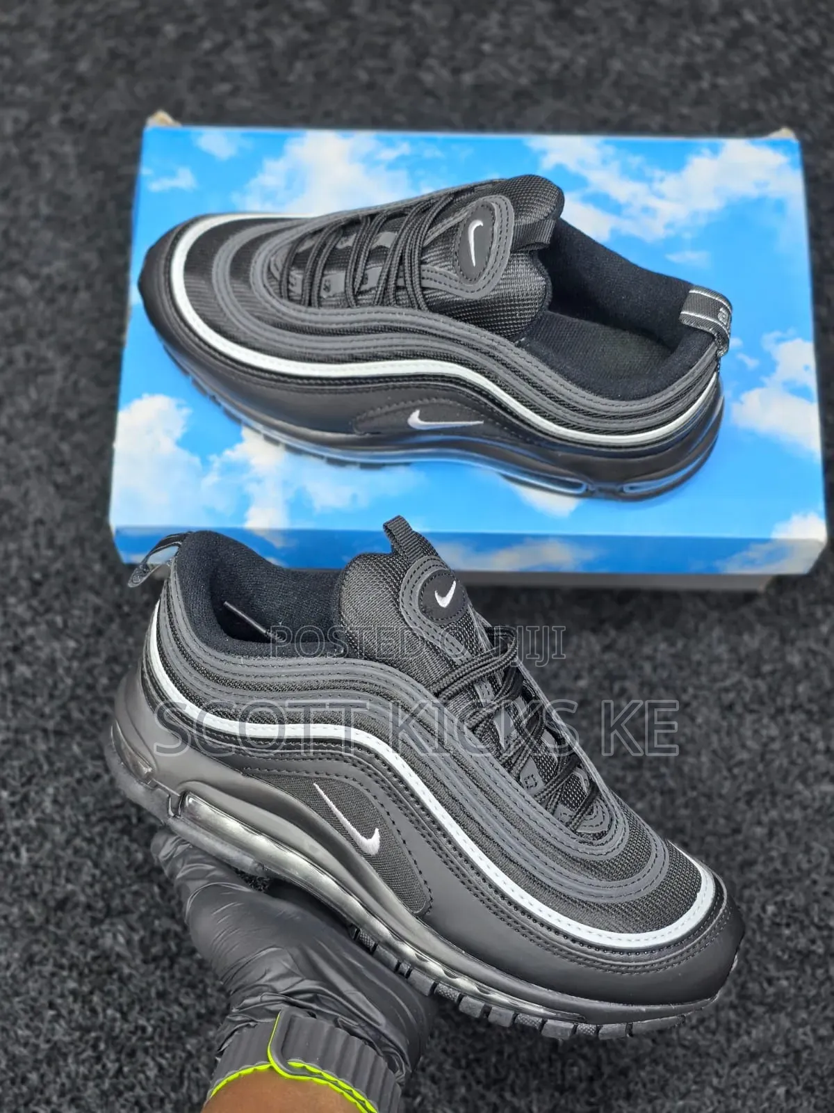 Nike Airmax 97 Blackwhite Anthracite