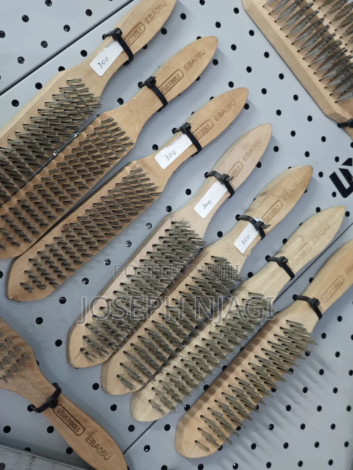 Wooden Handle Wire Brushes.