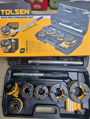 Tolsen Pipe Threading Set 9pcs