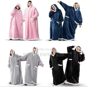Wearable Winter Fleece Hoodies*