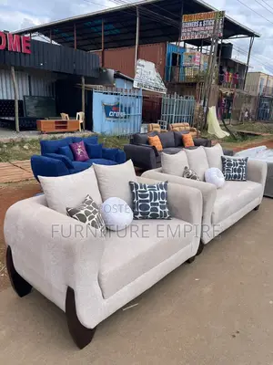 5 Seater 3, 2 Mahogany Sofa Set