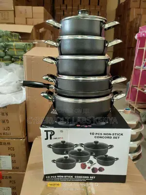 Jamespot 10 PCS Non-Stick Concord Cookware Set