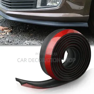 2.5m Black Samurai Lip Protect Bumper From Scratcheswith Racing Style