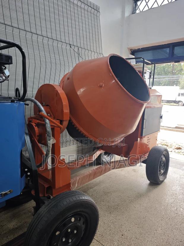 Site Concrete Mixer (Specifically a Heavy-Duty,