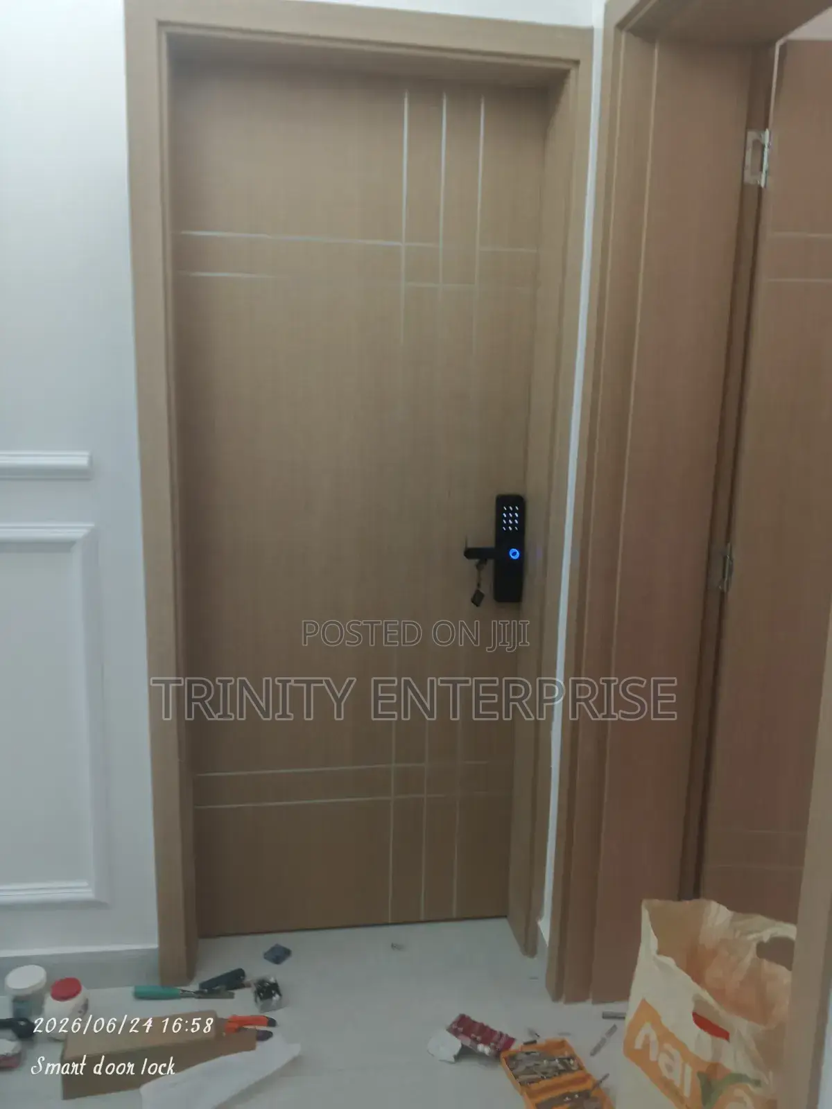 Tuya Wifi Smart Digital Door Lock Smart Home Security Dor Lock