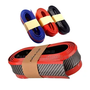 Samurai Colored Flexible Bumper Lip Allows Fit to Various Bumper Shape