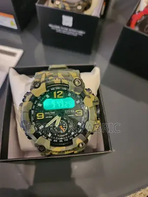 Invicta Blackops Digital Watch Acw1637-004 – 56mm Camo Green