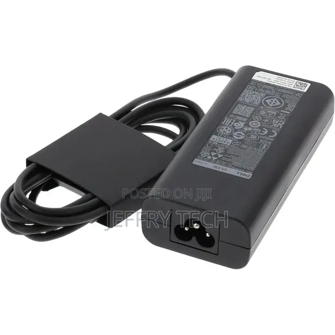 Dell 65w Usb Type-C Power Charger Adapter - Black