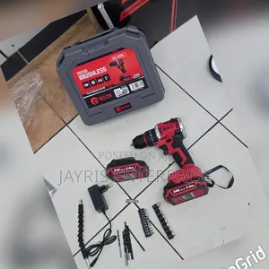 Now in Stock 
24v Edon Brushless Drill With Hammer Fuction