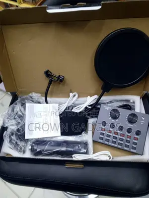 Bm800 Professional Mic Kit With V8 Sound Card and Stand